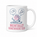 Mentally somewhere else