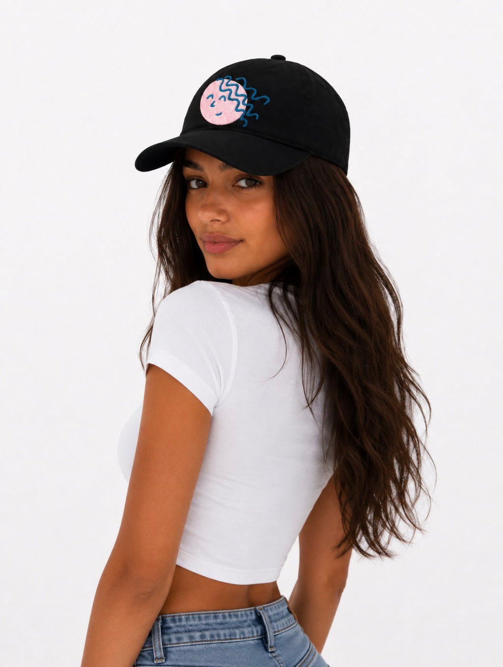 Swirly’s Embroidered cap