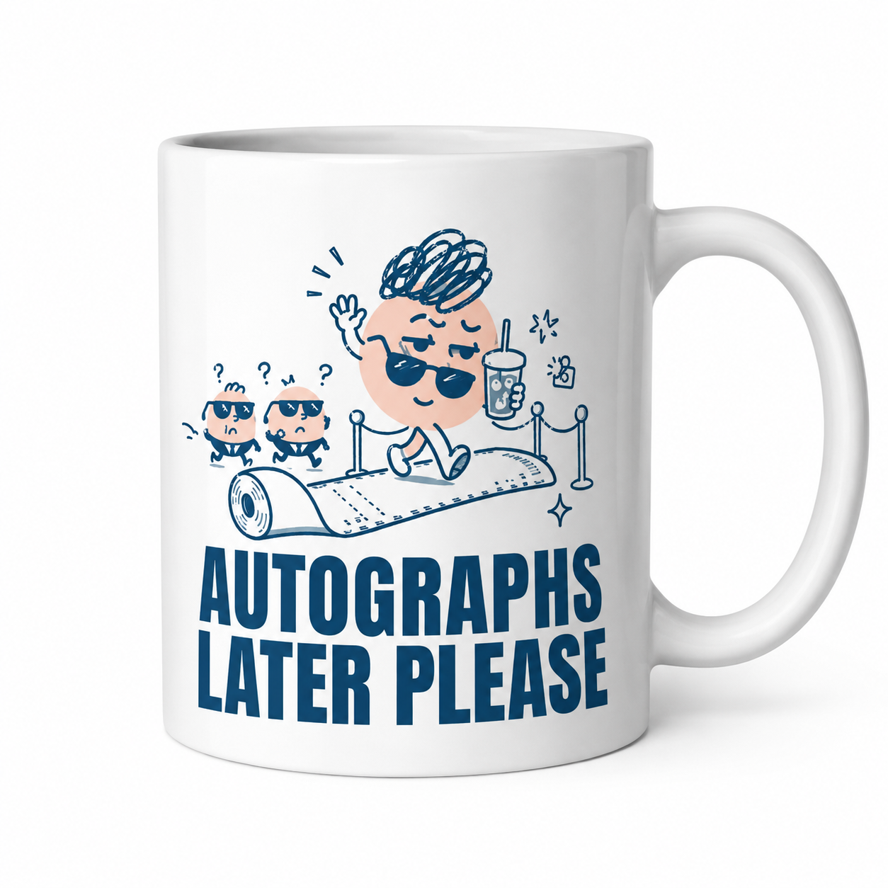 Autographs later please